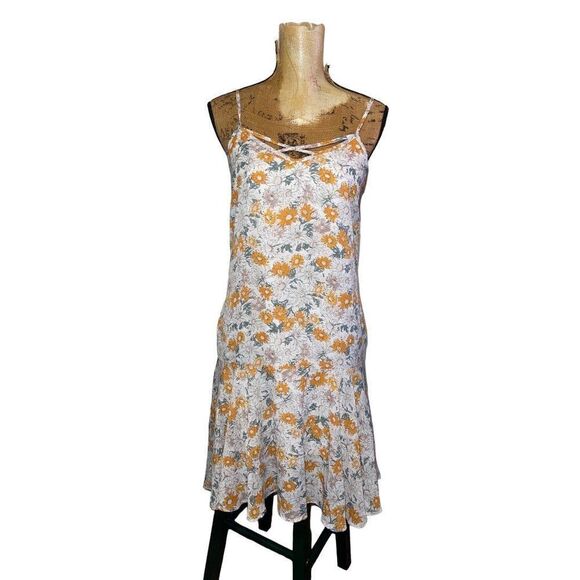Entro Retro Floral Spring / Summer Sleeveless Dress Size Small - Picture 5 of 13